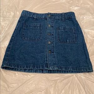 Jean skirt